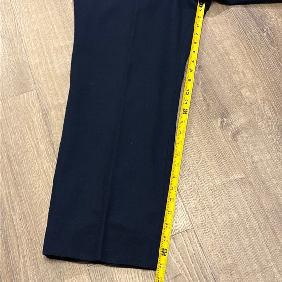 Pendleton Vintage Navy Wide Leg Women's Wool Pants - Picture 11 of 14